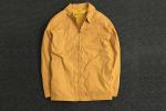 Classic Durable Yellow Polyester Coat Jacket Oversize / Men's Casual Jackets