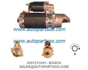 Wholesale 0001231003 0986017990 - BOSCH Starter Motor 24V 4KW 9T MOTORES DE ARRANQUE from china suppliers