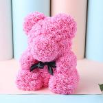 Teddy Bear with Heart Soap Roses Bear Roses Teddy Bear Christmas day gift