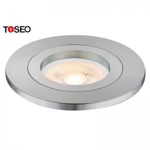 Wholesale 68mm Round LED Ceiling Lamp White Pure Aluminium Gu10 3W LED Spotlight from china suppliers