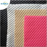 Decorative Quilted Leather Fabric Foam Backing For Auto Headliner Headboard