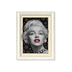 Wholesale Marilyn Monroe Portrait And Flowers &amp; Birds 3D Lenticular Image 30 x 40cm Frame Art Prints from china suppliers