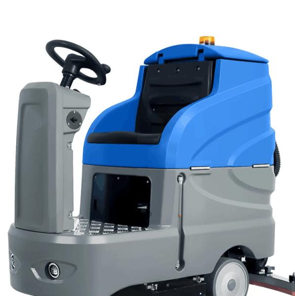 China Cheap 1550W Industrial Automatic Ride On Tile Floor Cleaning Scrubber