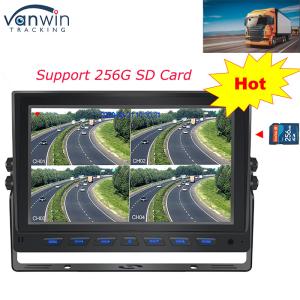 Wholesale 7 Inch Realtime GPS 4G AHD 4CH Monitor TFT Car Monitor Display for Car Bus Truck from china suppliers