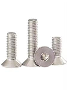 Wholesale Low Profile Hex Flange Bolts Sets Hex Socket Drive 10g Weight For Secure Fastening from china suppliers