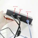Embedded High Brightness Waterproof Touch Monitor 1000 Nits 7 Inches 16:9