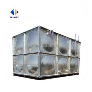 Wholesale Industrial Grade Rectangular Stainless Steel Water Tank with 30-50 Year Working Life from china suppliers