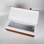 EVA Insert Inlay Rigid Magnetic Gift Box Greyboard Collapsible Flap Closure Wine