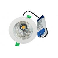 China IP20 100 - 240VAC 1010 Lumen 15W Bridgelux COB LED Down Light With 50° Energy Saving for sale