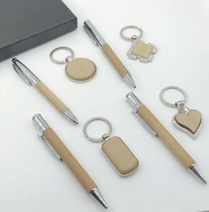 Wholesale Printed Promotional Business Gifts Exclusive Keychain And Pen Stationery Gift Set from china suppliers