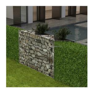 Wholesale 100*100*100 Aperture Garden Gabion Cage Decorative Welded Mesh Box with Galvanized Type from china suppliers