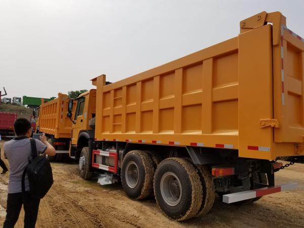 Affordable 6X4 Dump Trucks with Horsepower 351-450hp and White/Red/Customized