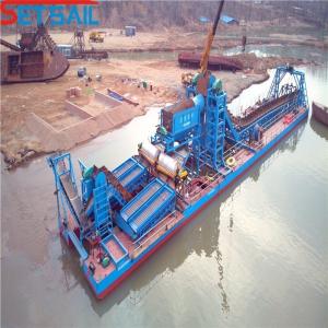 Wholesale Sea Freight Transportation Way Chain Bucket Sand Gold Dredger for Diamond Return refunds from china suppliers