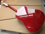 Hummingbird Acoustic Guitar Left Handed In Cherry Burst Mahogany body neck