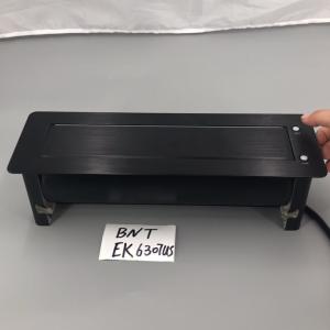 Wholesale Office 2 pin round EU power hidden table mount socket outlet with usb charger from china suppliers