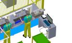 Industrial Energy Storage 18650 Lithium Battery Assembly Machines with Cooling