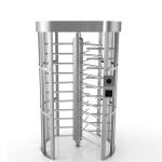 Pedestrian Access Control Full High Turnstile Servo Motor 120 degree Revolving
