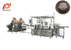 Wholesale Six Lanes Automatic Lavazza Blue Coffee Capsule Bottom Filter Sealing Machine from china suppliers