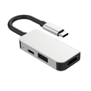 Wholesale 3 In 1 USB Type C Hub Type Multiport Docking Station from china suppliers