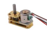 10mm worm Mini Geared Stepper Motor 5V Horizontal Right Angle 2 Phase