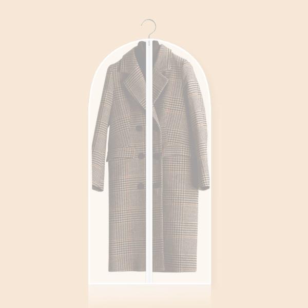 Puting Suit dress covers home storage protect cover travel bagdurable chain customized facility PVEA 60*45cm with chain