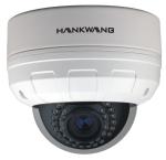 Gain Control OSD Vandalproof Dome Camera , ATW / MANUA Infrared Radiation CCTV