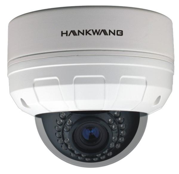 Gain Control OSD Vandalproof Dome Camera , ATW / MANUA Infrared Radiation CCTV