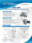 230V 50Hz 3PH Butane Recovery Pump For Food And Beverage Factory