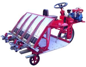 Wholesale 4 rows Paddy Rice transplanter suit for family farm from china suppliers