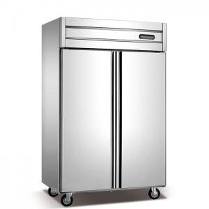 China Yxfridge Double Door Stainless Steel Commercial Freezer on sale