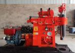 Diesel Engine 22 HP Crawler Drill Rig GK 200 Exploration