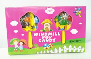 Wholesale Windmill Shape Lollipop Multi fruit flavor Hard Candy Sticks Funny And Tasty/HACCP,ISO from china suppliers
