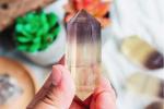 Natural Healing Properties Natural Purple Copper Super Seven Rutilated Quartz