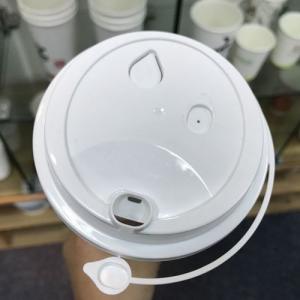 Wholesale Pp Injection Plastic Cup Lid Lids 80mm 90mm Custom Size White Black Transparent from china suppliers