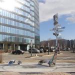Stainless Steel Forged Road Sign Sculpture,Ulaanbaatar,Mongolia