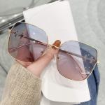 Outdoor Metal Frame Sunglasses 144mm UV Polarized Sunglasses For Prescription