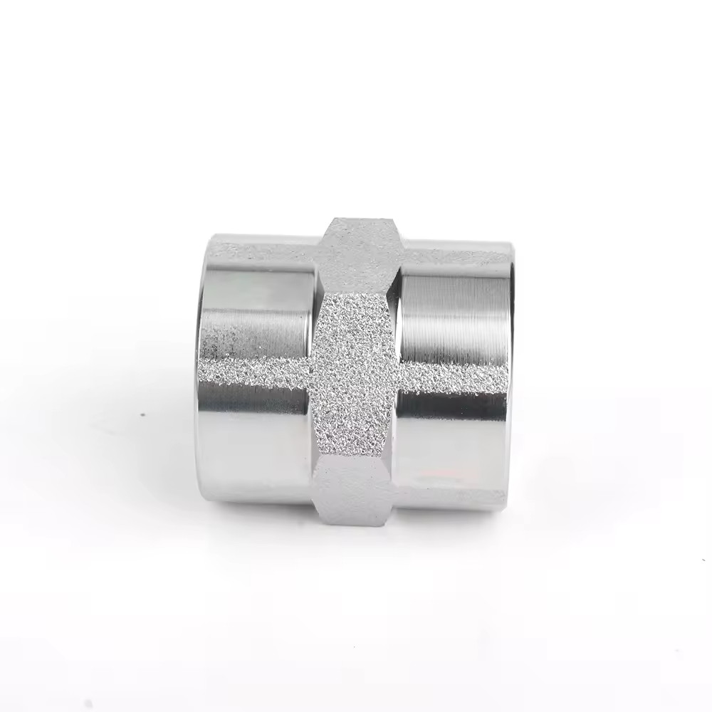5000 Manufacturer Supply 1/8" To 2" Carbon Steel NPTF Internal Thread Nipple Pipe Joint