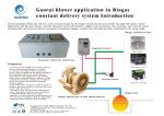 Biogas Conveying High Pressure Air Blower 18.5kw , Side Channel Compressor