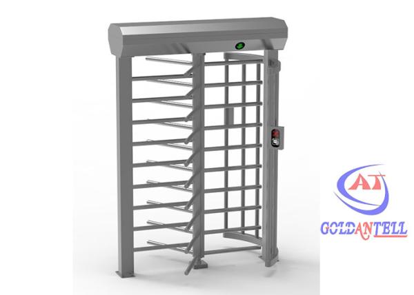600mm Passage width Full Height Turnstile Fingerprint Scanner Full Automatic One