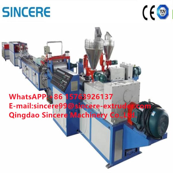 Plastic PVC WPC Profile Machine Ceiling Wall Panel Extrusion Line