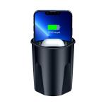 ABS Car Wireless Charger with 15W/10W/7.5W/5W Wireless Charging Power and DC 12V