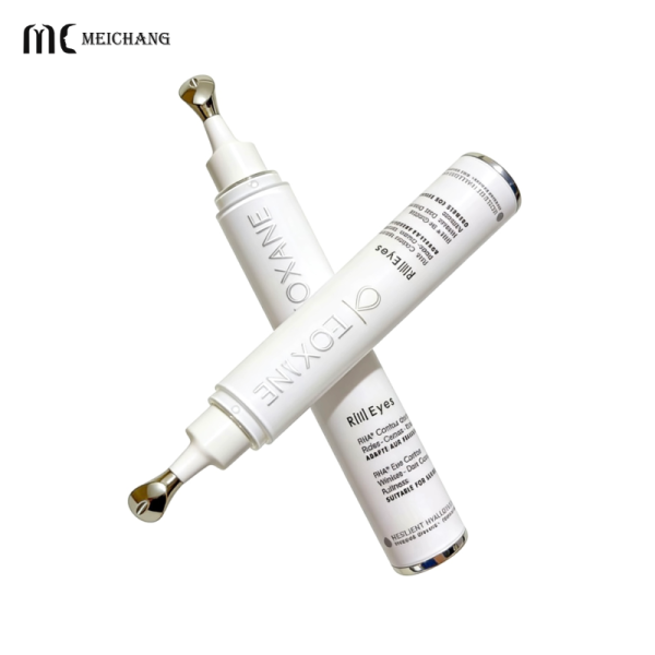 10ml / 15ml Double Layer Airless Pump Bottle with Zinc Alloy Nozzle for Eye Cream