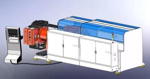 Wholesale High Speed Automatic Tube Bending Machine CNC25REX Max 180 Degree / Sec from china suppliers