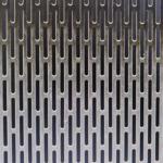 Conidur Slotted Hole Stainless Steel Perforated Metal Sheet Flexible Thin
