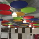3700G/M2 Density Acoustic Ceiling Cloud Heat Insulation And Dustproof