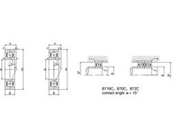 Wholesale Precision Spindle Bearings: steel balls B7002C.T.P4S.UL from china suppliers