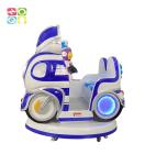 Children Arcade Coin Operated Motorcycle Ride Kiddie 2 Seats With Video Game