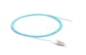 Wholesale OM3 OM4 Fiber Optic Pigtail Cord LC UPC Simplex Single Mode Fiber Jumpers from china suppliers