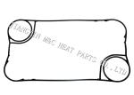 Titanium Plate Heat Exchanger Gaskets 0.6mm Thickness GX60