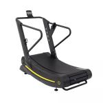 Self Generating Cardio Training Walking Curve Treadmill Commercial Gym Equipment